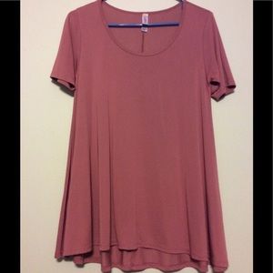 Lularoe Perfect T, Dusty Rose
